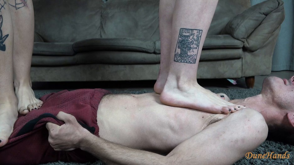 Dunefeet - Three Panties On One Jerk 1
